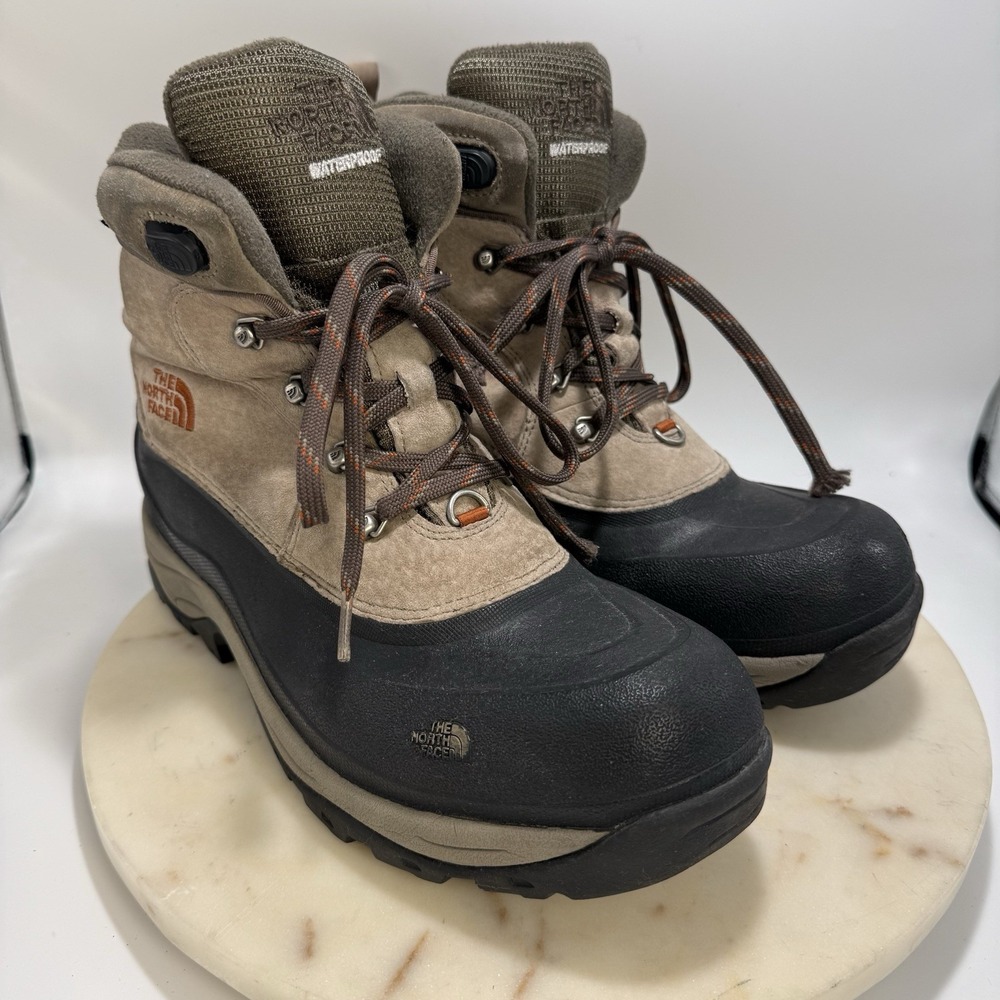 The North Face Waterproof Primaloft Insulated Lace Up Men's Winter Boots Size 11